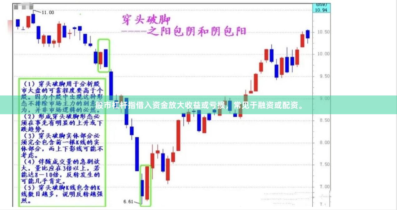股市杠杆指借入资金放大收益或亏损，常见于融资或配资。